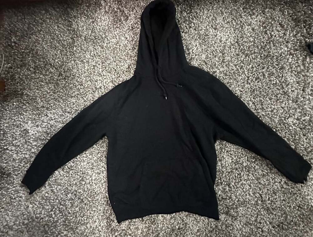 Gap Hoodie Size L Black Pullover Sweatshirt